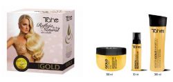 Botanic gold keratin set -domácí  sada (šampon+maska + keratin gold)
