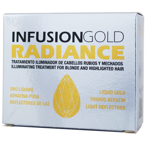 TAHE KERATIN Infusion gold radiance se zlatem a keratinem (2x10 ml)