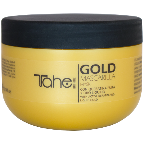 TAHE keratinová maska BOTANIC GOLD na suché a velmi poškozené vlasy (300 ml)