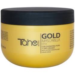 Tester TAHE keratinová maska BOTANIC GOLD na suché a velmi poškozené vlasy (10 ml)
