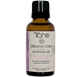 Koncentrovaný olej Supreme ORGANIC CARE na zvýšení účinnosti masek na poškozené vlasy (30 ml) TAHE