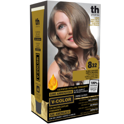 Barva na vlasy V-color č.8.32 (světle béžová blond )- domácí sada+ šampon a maska zdarma