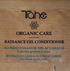 Tester Radiance oil kondicioner ORGANIC CARE na pevné a suché vlasy (2 ml)