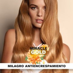 Miracle Gold maska proti krepatosti na jemné vlasy (300 ml) Tahe
