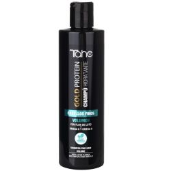 Hydratační šampon Gold protein na jemné vlasy (300 ml) s mast. kys. omega 6 a 9 