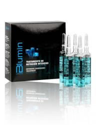 Intenzivní výživná kúra Blumin (10x15 ml) se lněným olejem na barvené vlasy