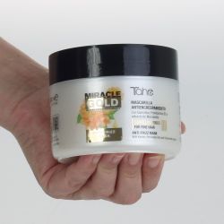 Miracle Gold maska proti krepatosti na jemné vlasy (300 ml) Tahe